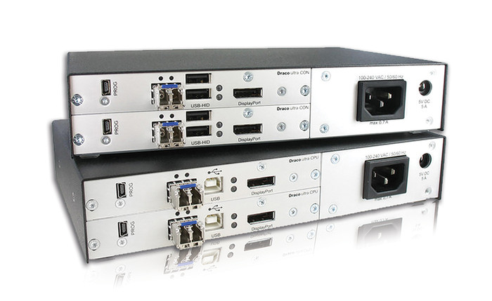 IHSE's Dual-Head 4K DisplayPort extender increases viewing area